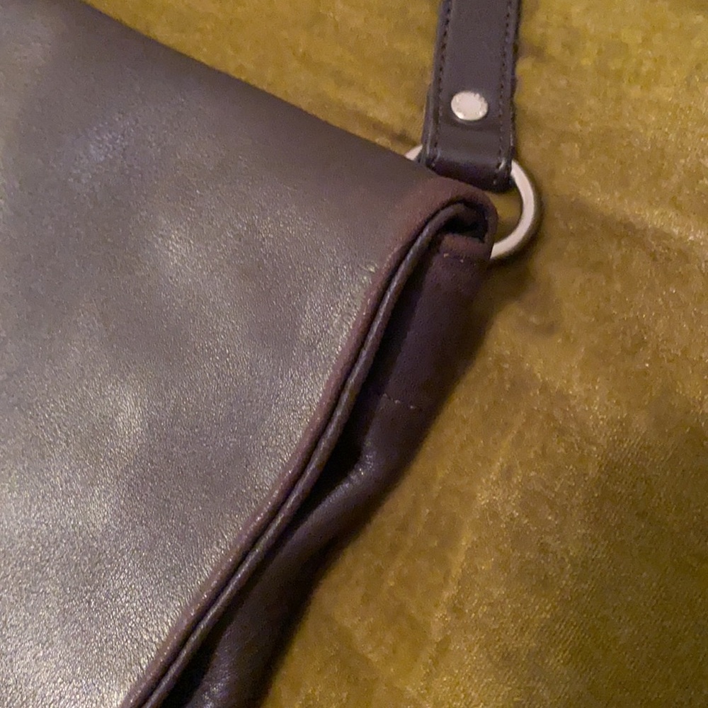 VINTAGE COACH satchel/crossbody chocolate brown - Picture 14 of 14